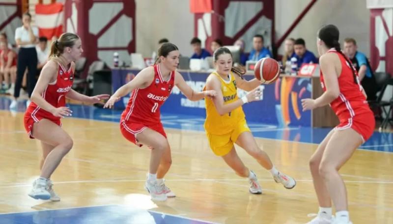 Жіночий чемпіонат Європи U-18. Україна – Австрія 80:62